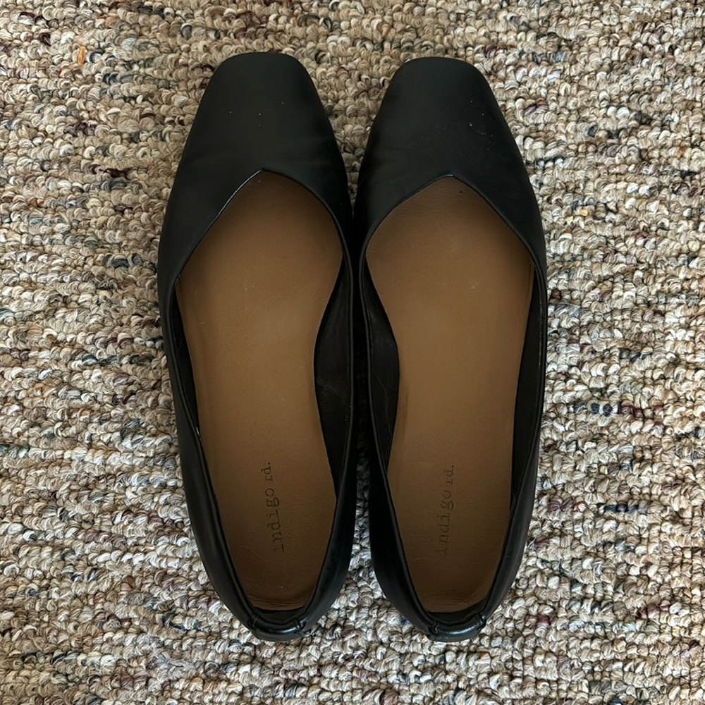 Black flats